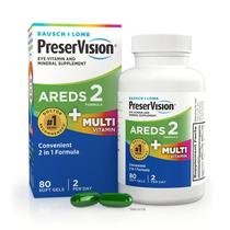 Suplemento PreserVision AREDS 2 Formula + Multivitamínico - 80 Cápsulas