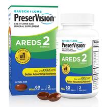 Suplemento PreserVision AREDS 2 Vitamina para os olhos 60 minigels