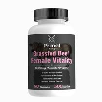 Suplemento Primal Being Grassfed Beef Female Vitality 90 cápsulas