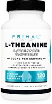 Suplemento Primal L-teanina em cápsulas de 200 mg x 120 porções