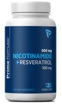 Suplemento Prime Formulas Nicotinamida 500 mg com resveratrol