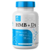 Suplemento Prime Powders HMB e Vitamina D3 1500 mg 120 cápsulas