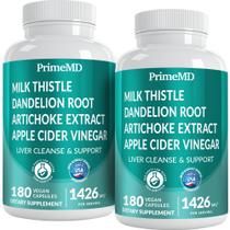 Suplemento PrimeMD Liver Cleanse & Liver Support 180 ct x2
