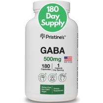 Suplemento Pristine's GABA 500mg - Melhora a Qualidade do Sono Suplemento Pristine's GABA 500mg - Melhora a Qualidade do Sono
