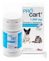 Suplemento Pro Cart Cães Gatos 60cp 1000mg Agener Suplemento Pro Cart Cães Gatos 60cp 1000mg Agener