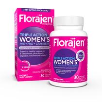 Suplemento Probiótico Feminino de Ação Tripla Florajen 30 cápsulas