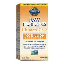 Suplemento probiótico Garden of Life 100 bilhões de CFU 30 cápsulas