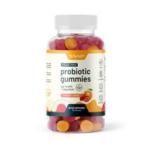 Suplemento probiótico Gummies Snap Supplements sem açúcar