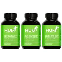 Suplemento probiótico HUM Gut Instinct para saúde digestiva