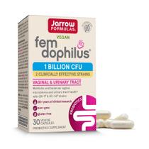 Suplemento probiótico Jarrow Formulas Fem-Dophilus 30 cápsulas
