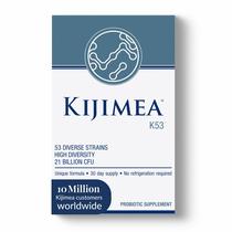 Suplemento probiótico Kijimea K53 com 53 cepas, 30 cápsulas Suplemento probiótico Kijimea K53 com 53 cepas, 30 cápsulas