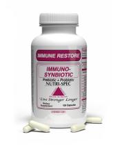 Suplemento Probiótico Nutri-Spec Immune Restore 120 Cápsulas Suplemento Probiótico Nutri-Spec Immune Restore 120 Cápsulas