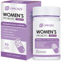 Suplemento probiótico OMOGS Women's 180 bilhões de CFUs 90 cápsulas Suplemento probiótico OMOGS Women's 180 bilhões de CFUs 90 cápsulas