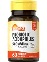 Suplemento Probiótico Sundance Acidophilus 2 mg 60 Cápsulas