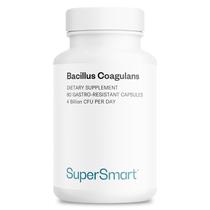 Suplemento probiótico Supersmart Bacillus Coagulans 4B CFU Suplemento probiótico Supersmart Bacillus Coagulans 4B CFU