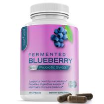 Suplemento probiótico Teaveli SV-53 Mirtilo fermentado 60 cápsulas
