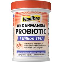 Suplemento probiótico Vitalibre Akkermansia Muciniphila 30 cápsulas