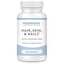 Suplemento Progressive Laboratories Cabelo, Pele e Unhas 60 Cápsulas Suplemento Progressive Laboratories Cabelo, Pele e Unhas 60 Cápsulas