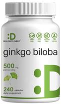 Suplemento PROMOCIONAL SUPLEMENTO Ginkgo Biloba 500 mg x 240 cápsulas