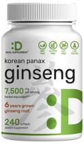 Suplemento PROMOCIONAL SUPLEMENTO Korean Red Panax Ginseng 7500mg