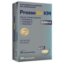 Suplemento Prosso D+ KM 30 Cps + 10 Cps 2000UI - Momenta