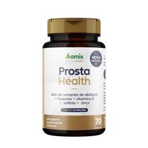 Suplemento Prosta Health Omix Óleo de Semente de Abóbora Vitamina E Licopeno Bisglicinato 70 Cápsulas