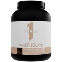 Suplemento proteico em pó Rule 1 R1 Whey Isolate 1,95 kg de chocolate amargo Suplemento proteico em pó Rule 1 R1 Whey Isolate 1,95 kg de chocolate amargo