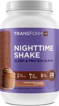 Suplemento proteico em pó TransformHQ Nighttime Shake Chocolate