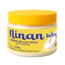 Suplemento Proteico Pasta Proteina NINAN WHEY Protein Creme de Leitinho IDNLABS