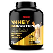 Suplemento Proteico Whey Isoprotein Gold 2kg Red Series De Baunilha