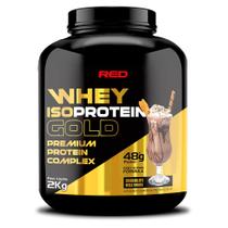 Suplemento Proteico Whey Isoprotein Gold 2kg Red Series De Chocolate