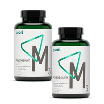 Suplemento Puori Organic Magnésio Zinco 300mg 240 cápsulas Suplemento Puori Organic Magnésio Zinco 300mg 240 cápsulas