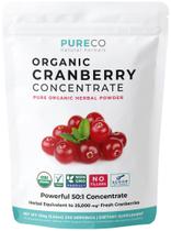 Suplemento PURE CO Cranberry em pó orgânico 500g Suplemento PURE CO Cranberry em pó orgânico 500g