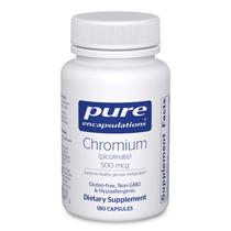 Suplemento Pure Encapsulations Chromium 500mcg 180 cápsulas