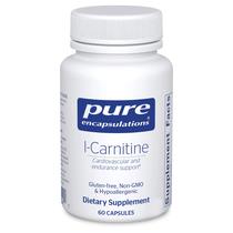Suplemento Pure Encapsulations L-Carnitina 60 cápsulas Suplemento Pure Encapsulations L-Carnitina 60 cápsulas