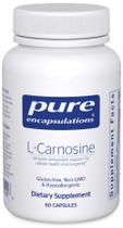 Suplemento Pure Encapsulations L-Carnosina 60 cápsulas