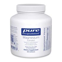 Suplemento Pure Encapsulations Magnésio (Citrato) 180 Cápsulas