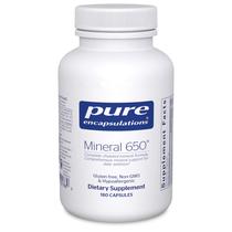 Suplemento Pure Encapsulations Mineral 650 180 cápsulas