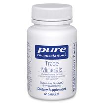 Suplemento Pure Encapsulations Trace Minerals 60 cápsulas