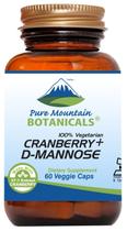 Suplemento Pure Mountain Botanicals Cranberry D Mannose 1000 mg Suplemento Pure Mountain Botanicals Cranberry D Mannose 1000 mg
