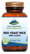 Suplemento Pure Mountain Botanicals Red Yeast Rice 600mg