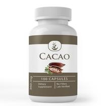 Suplemento PURE ORIGINAL INGREDIENTS Cacau 100 cápsulas Suplemento PURE ORIGINAL INGREDIENTS Cacau 100 cápsulas