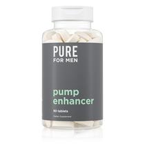 Suplemento Pure para homens Pump Enhancer Pre Workout 90 comprimidos