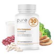 Suplemento Pure Therapro Rx Elite Enzymes Extra Strength 90 cápsulas