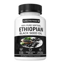Suplemento PURELYNUTRIENT Óleo de Semente Preta Etíope 60 cápsulas