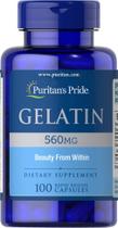 Suplemento Puritan's Pride Gelatina 560mg - 100 cápsulas