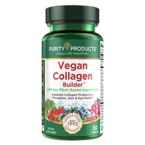 Suplemento Purity Products Vegan Collagen Builder 30 comprimidos