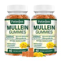 Suplemento Putaojun Mullein Gummies 2000 mg (pacote com 2 unidades)