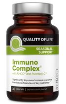 Suplemento Quality of Life ImmunoComplex AHCC Vitamina C D3