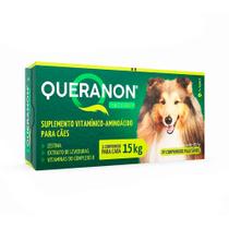 Suplemento Queranon Cães 15kg Avert C/30 Comprimidos Suplemento Queranon Cães 15kg Avert C/30 Comprimidos